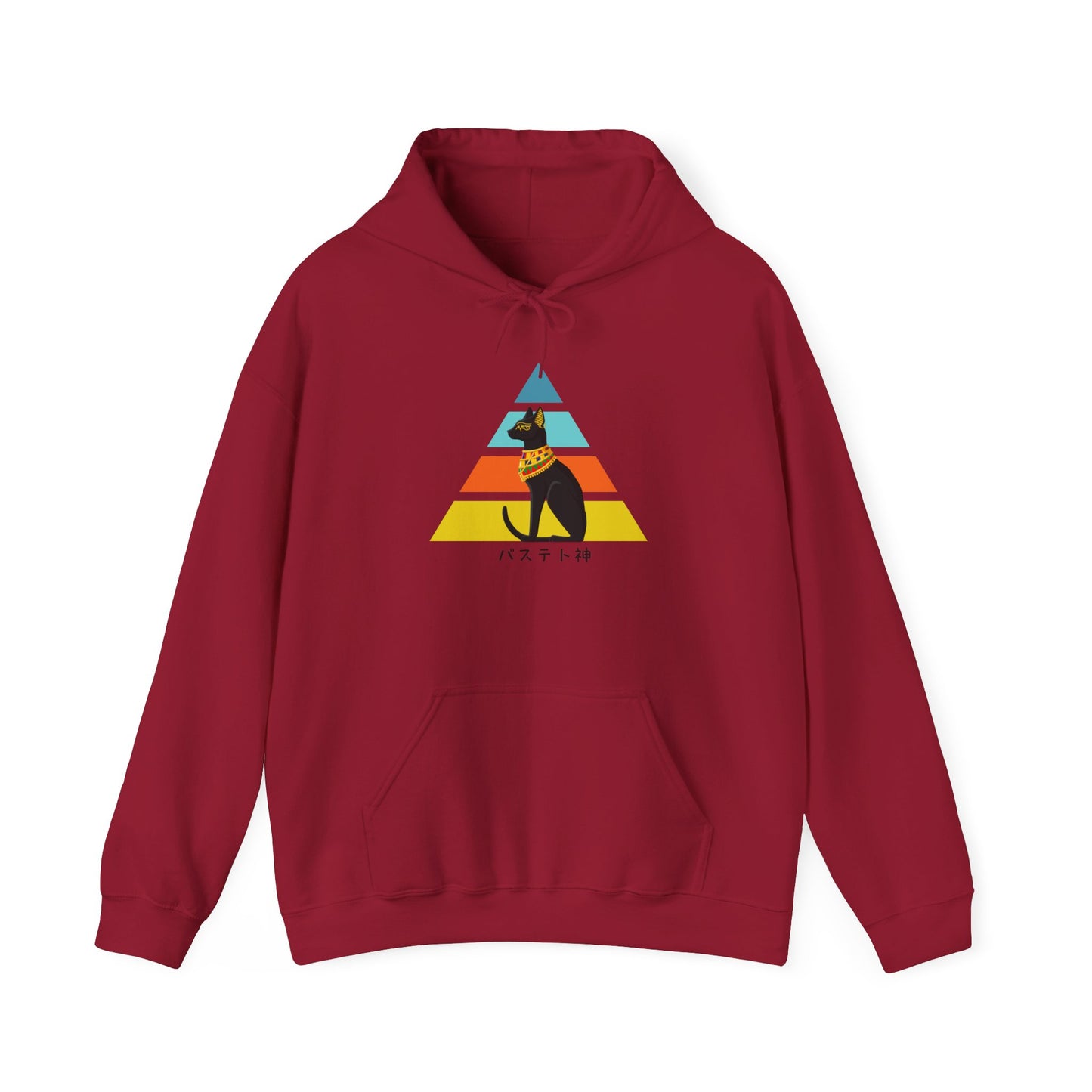 Bastet - Unisex Heavy Blend™ Hoodie - Ancient Egyptian - Japanese