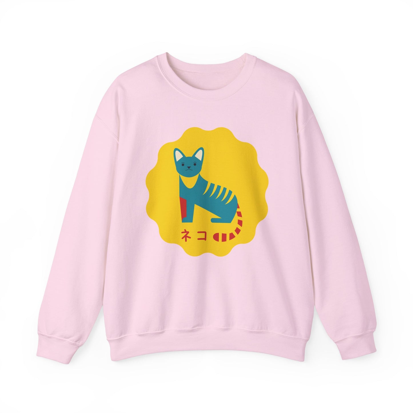 German Cat - Unisex Heavy Blend™ Crewneck Sweatshirt - Neko - Japanese