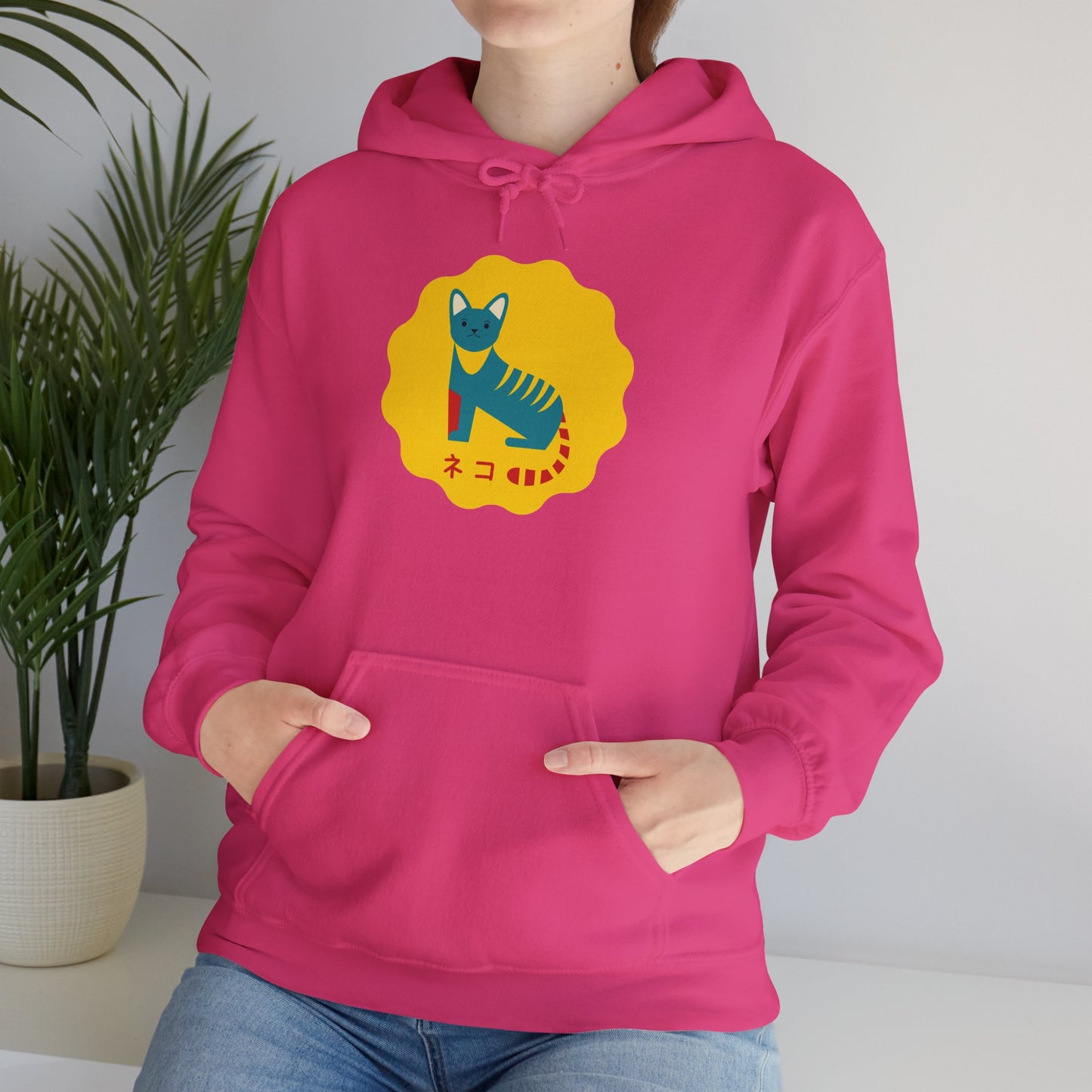 German Cat - Unisex Heavy Blend™ Hoodie - Neko - Japanese