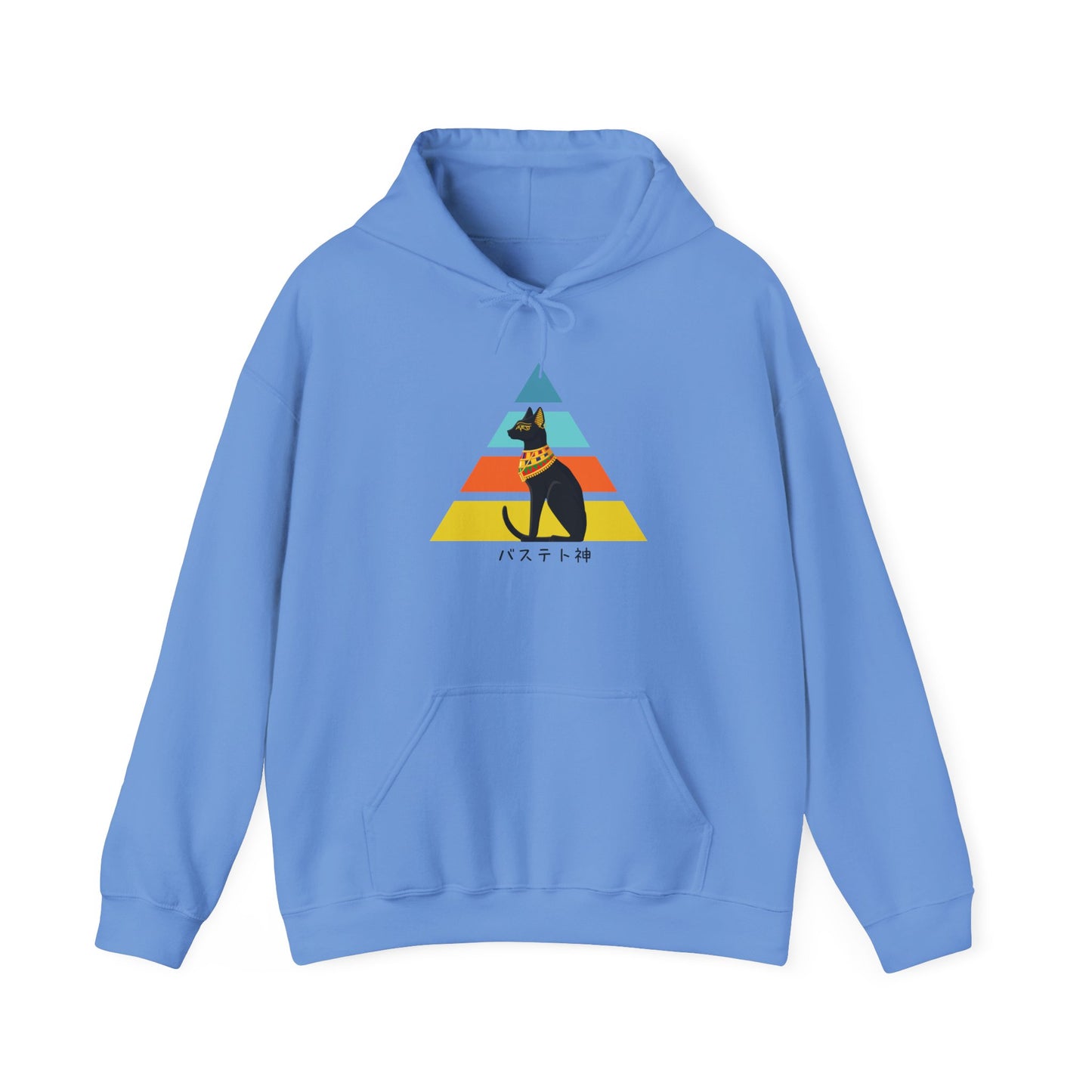 Bastet - Unisex Heavy Blend™ Hoodie - Ancient Egyptian - Japanese