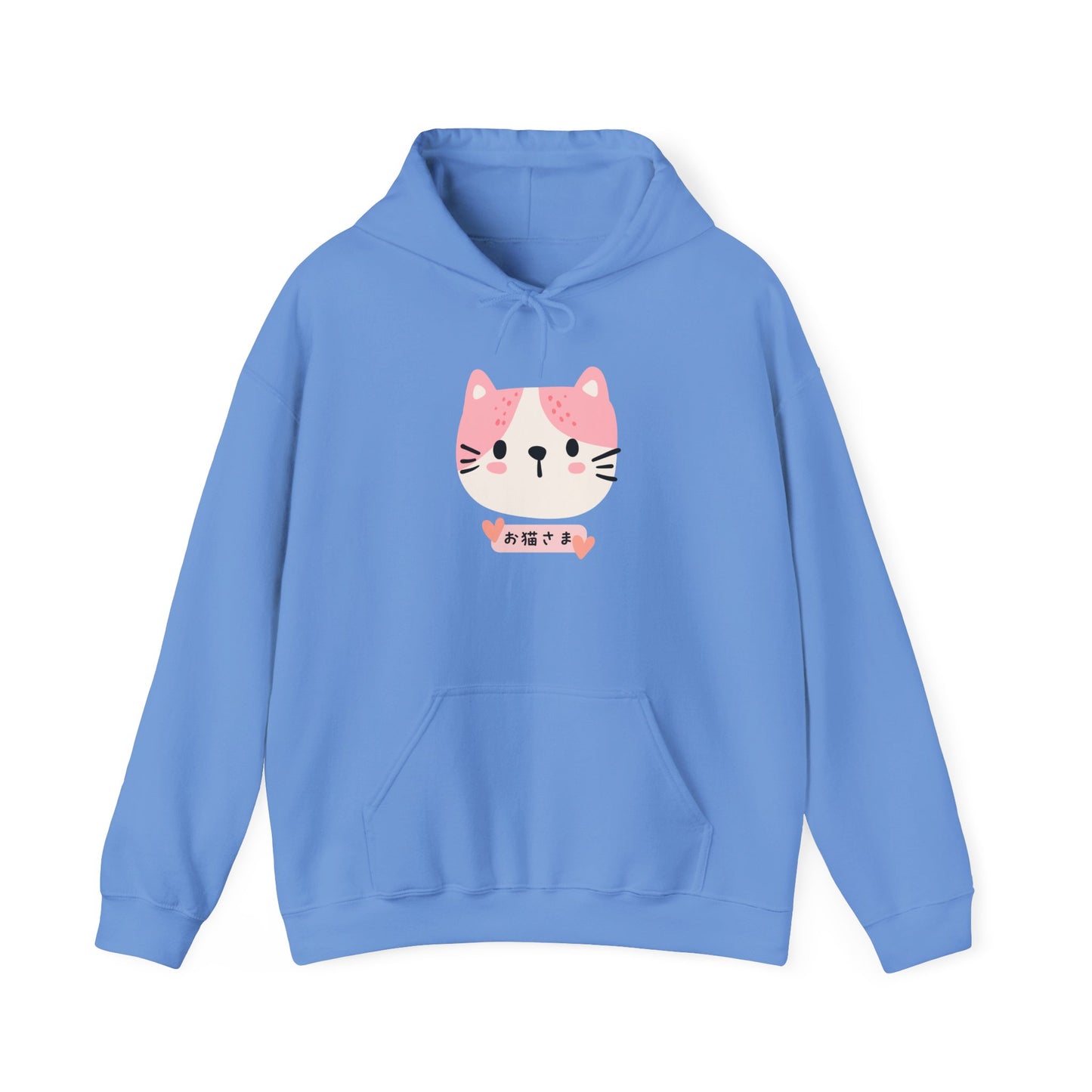 Dear Cat - Unisex Heavy Blend™ Hoodie - Oneko-sama - Cat Face - Japanese