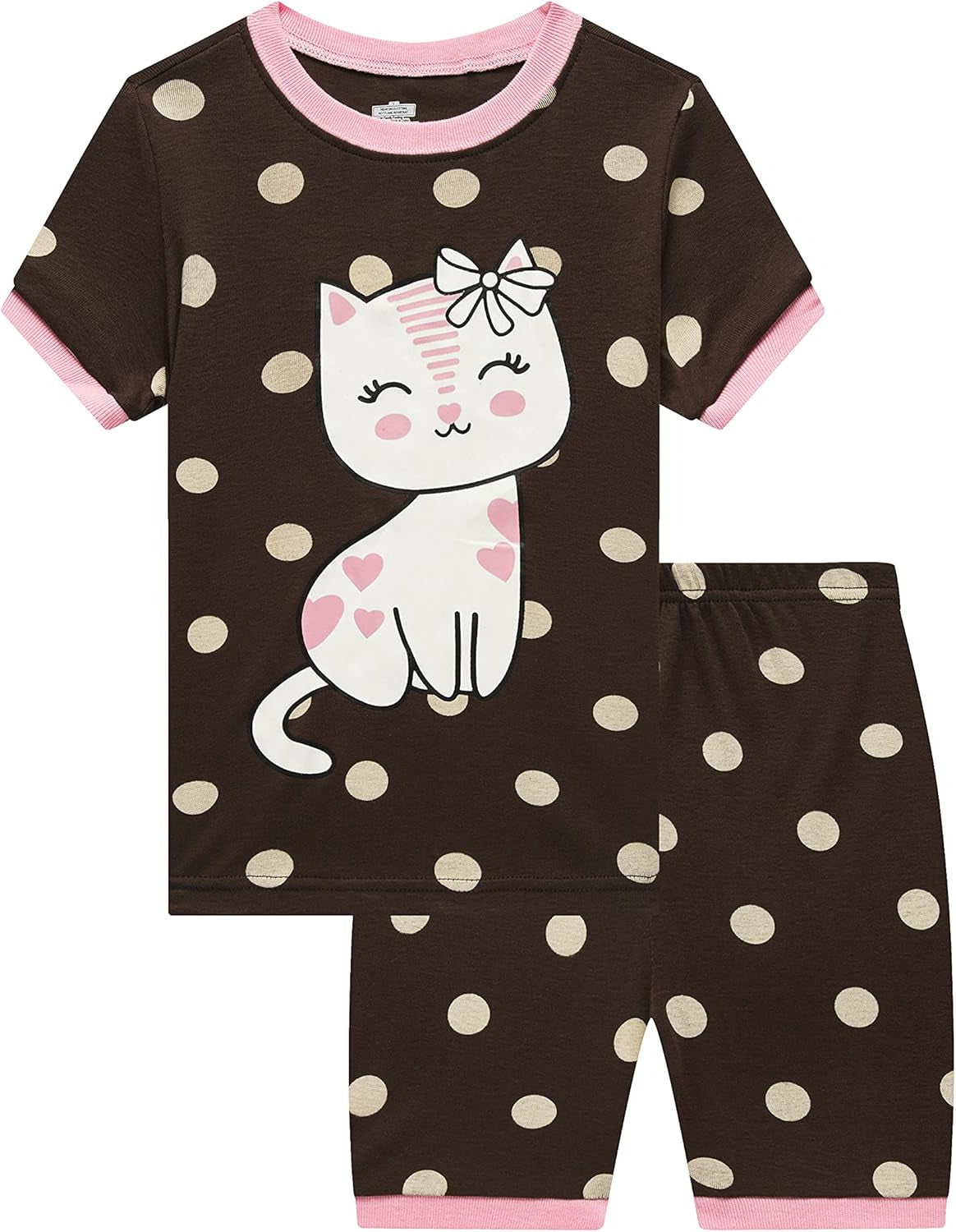100% Cotton Kids Pajamas - Toddler Sleepwear