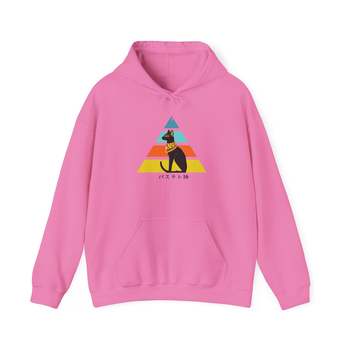 Bastet - Unisex Heavy Blend™ Hoodie - Ancient Egyptian - Japanese