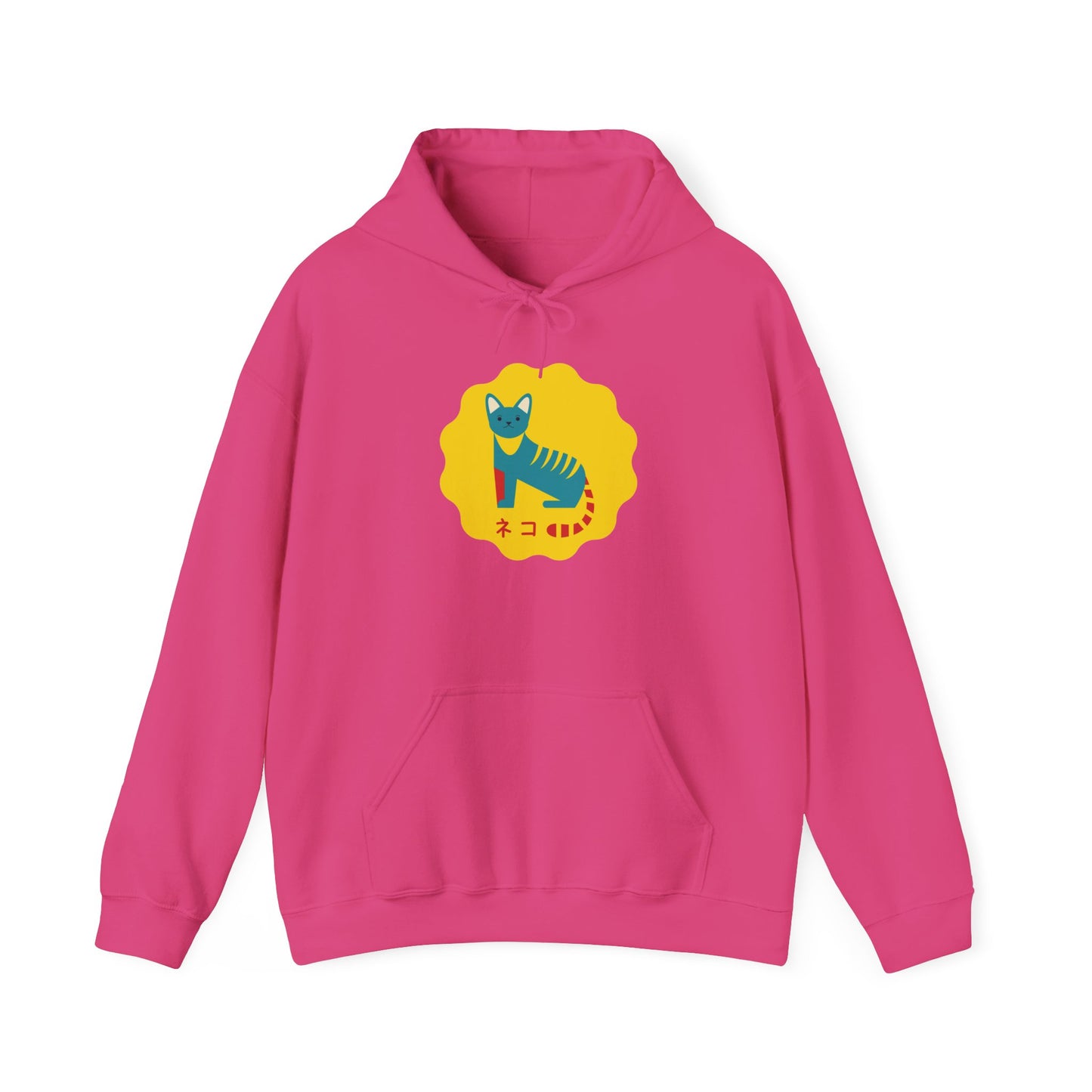 German Cat - Unisex Heavy Blend™ Hoodie - Neko - Japanese