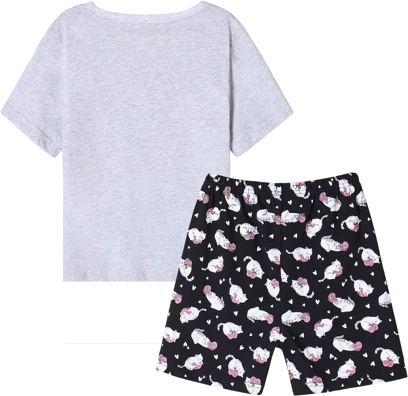 Kids' Summer Short Sleeve Pajama Set – Lightweight & Comfy Sleepwear