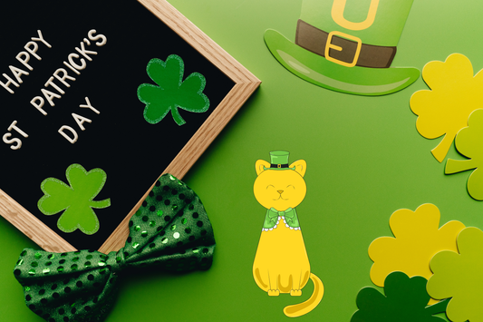Lucky Cats & Good Fortune: St. Patrick’s Day but Make It Feline