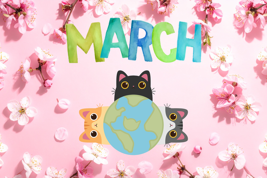 Cherry Blossoms & Cat Paws: Japanese Spring Aesthetic