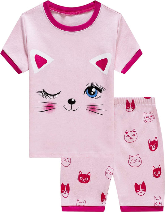 100% Cotton Kids Pajamas - Toddler Sleepwear