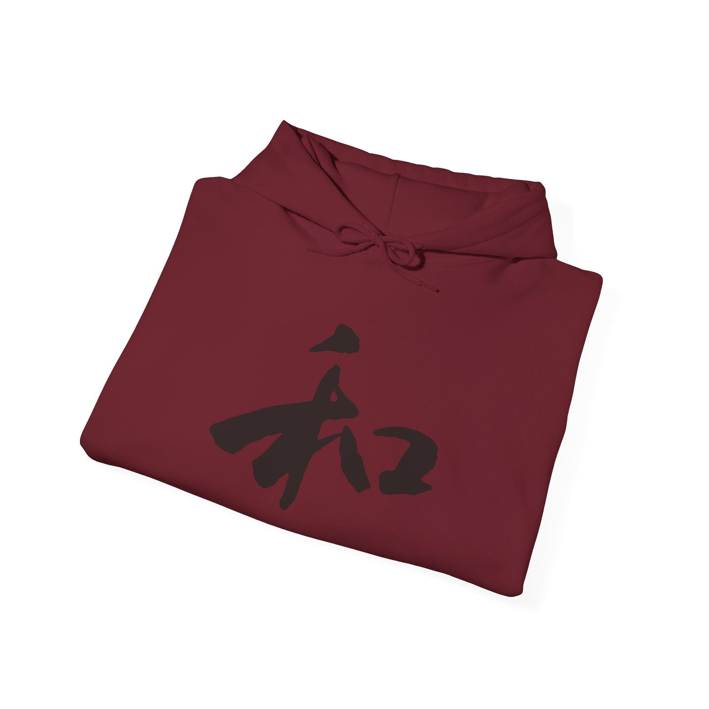 NekoPunch Original Hoodie – "Harmony" (和) Japanese Calligraphy | Unisex Heavy Blend™