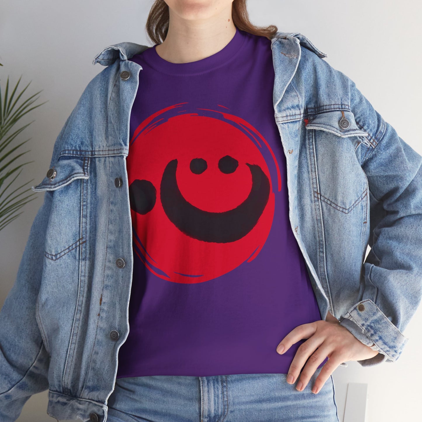 NekoPunch Original T-Shirt – "Heart" (心) Japanese Calligraphy | Unisex Heavy Cotton Tee
