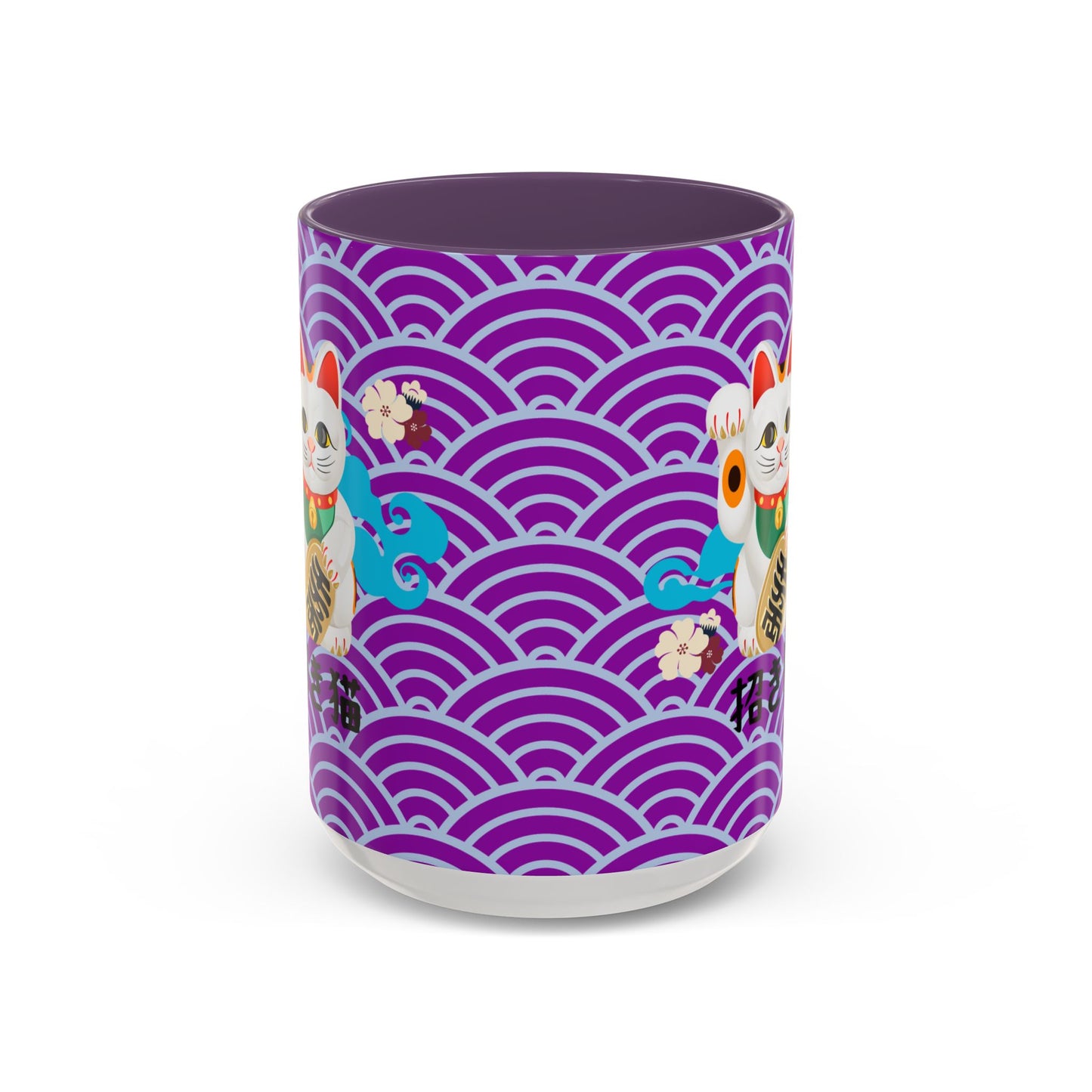 NekoPunch Original | 15oz Maneki Neko - Japanese Beckoning Cat Mug