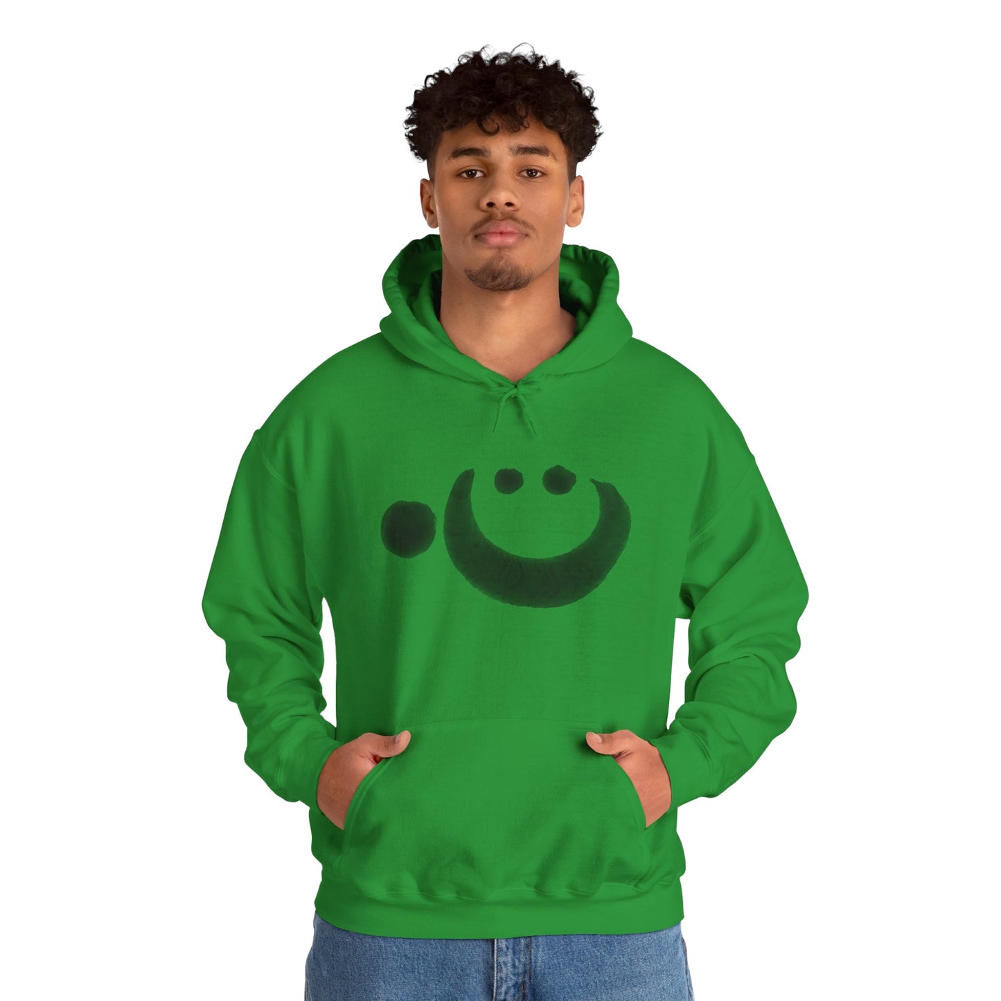 NekoPunch Original Hoodie – “Heart” (心) Japanese Calligraphy | Unisex Heavy Blend™