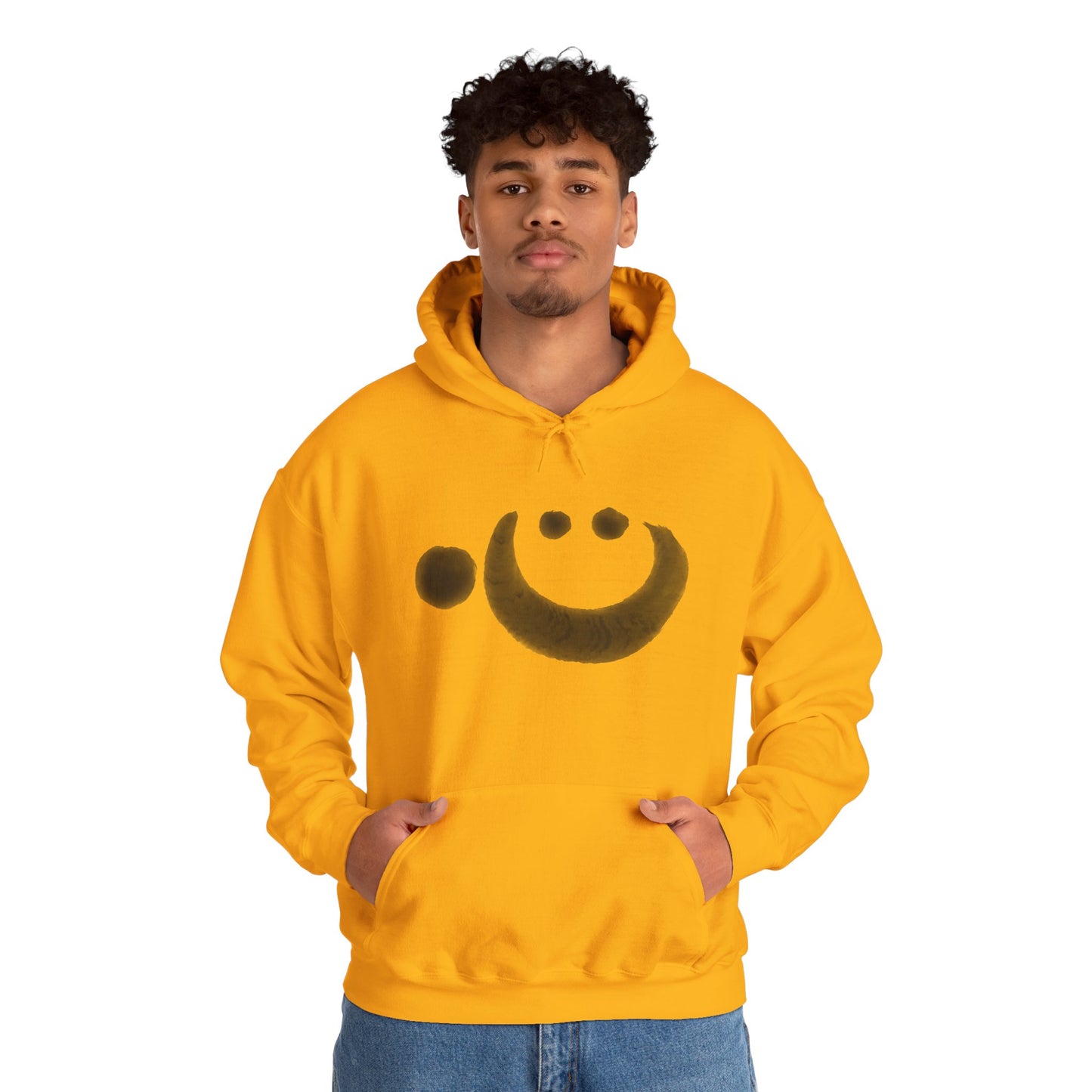 NekoPunch Original Hoodie – “Heart” (心) Japanese Calligraphy | Unisex Heavy Blend™