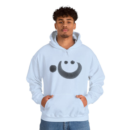NekoPunch Original Hoodie – “Heart” (心) Japanese Calligraphy | Unisex Heavy Blend™