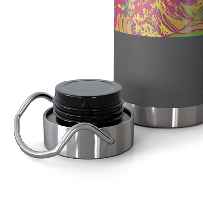 NekoPunch Original | 22oz Psychedelic Ocean Wave Copper Insulated Bottle