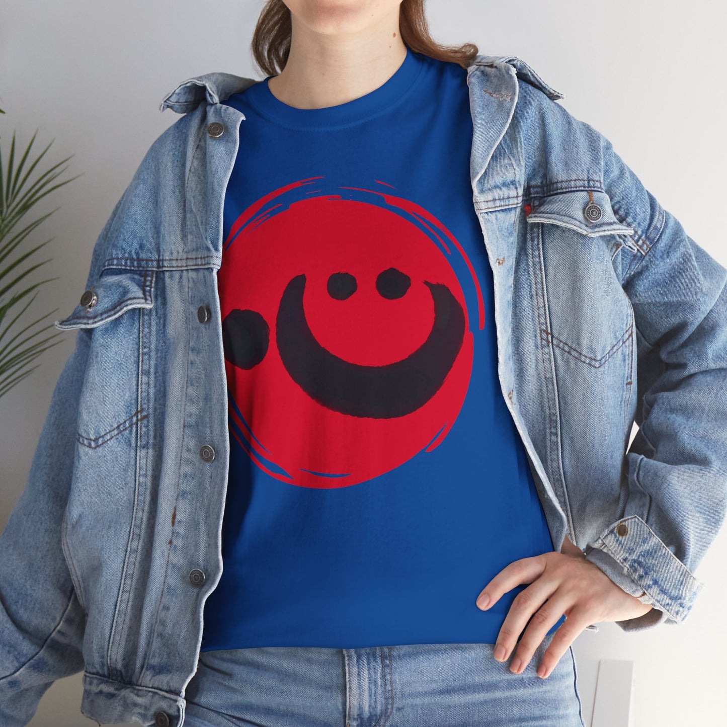 NekoPunch Original T-Shirt – "Heart" (心) Japanese Calligraphy | Unisex Heavy Cotton Tee