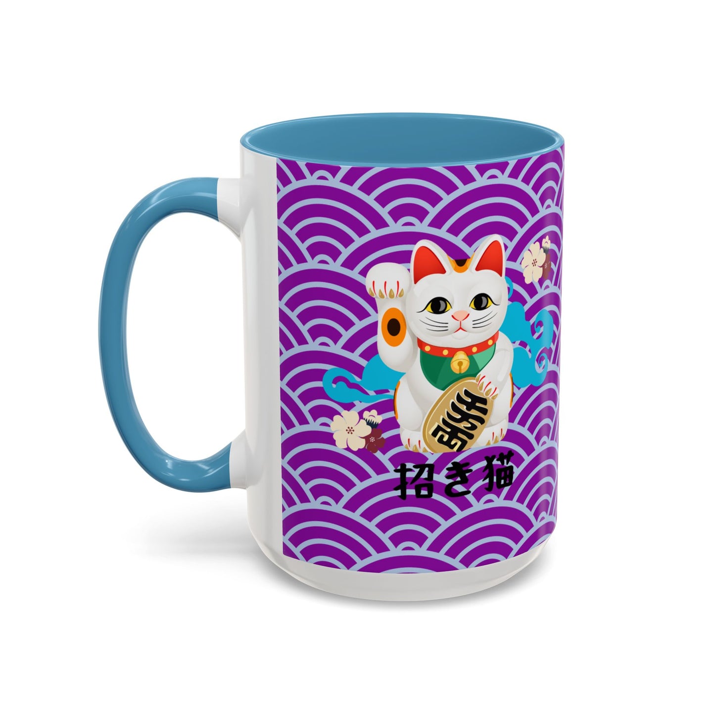 NekoPunch Original | 15oz Maneki Neko - Japanese Beckoning Cat Mug