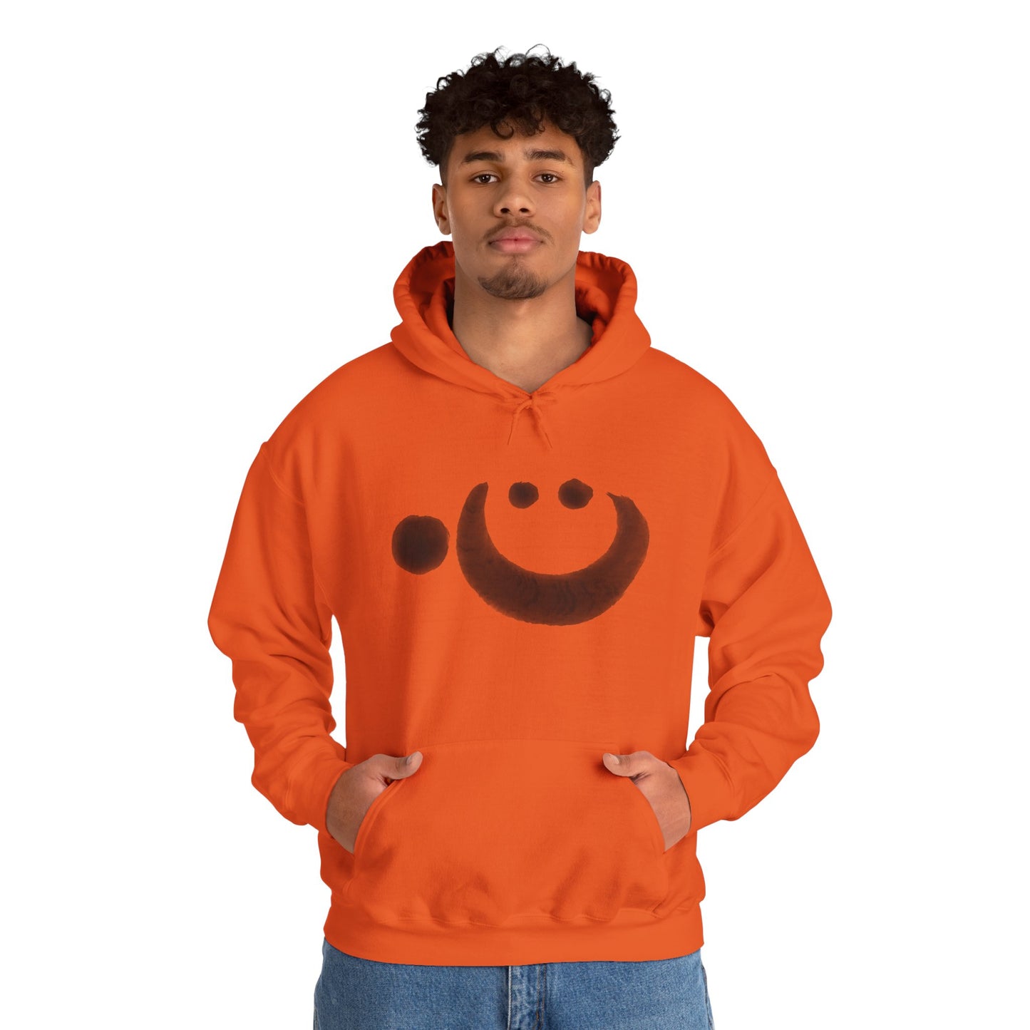 NekoPunch Original Hoodie – “Heart” (心) Japanese Calligraphy | Unisex Heavy Blend™