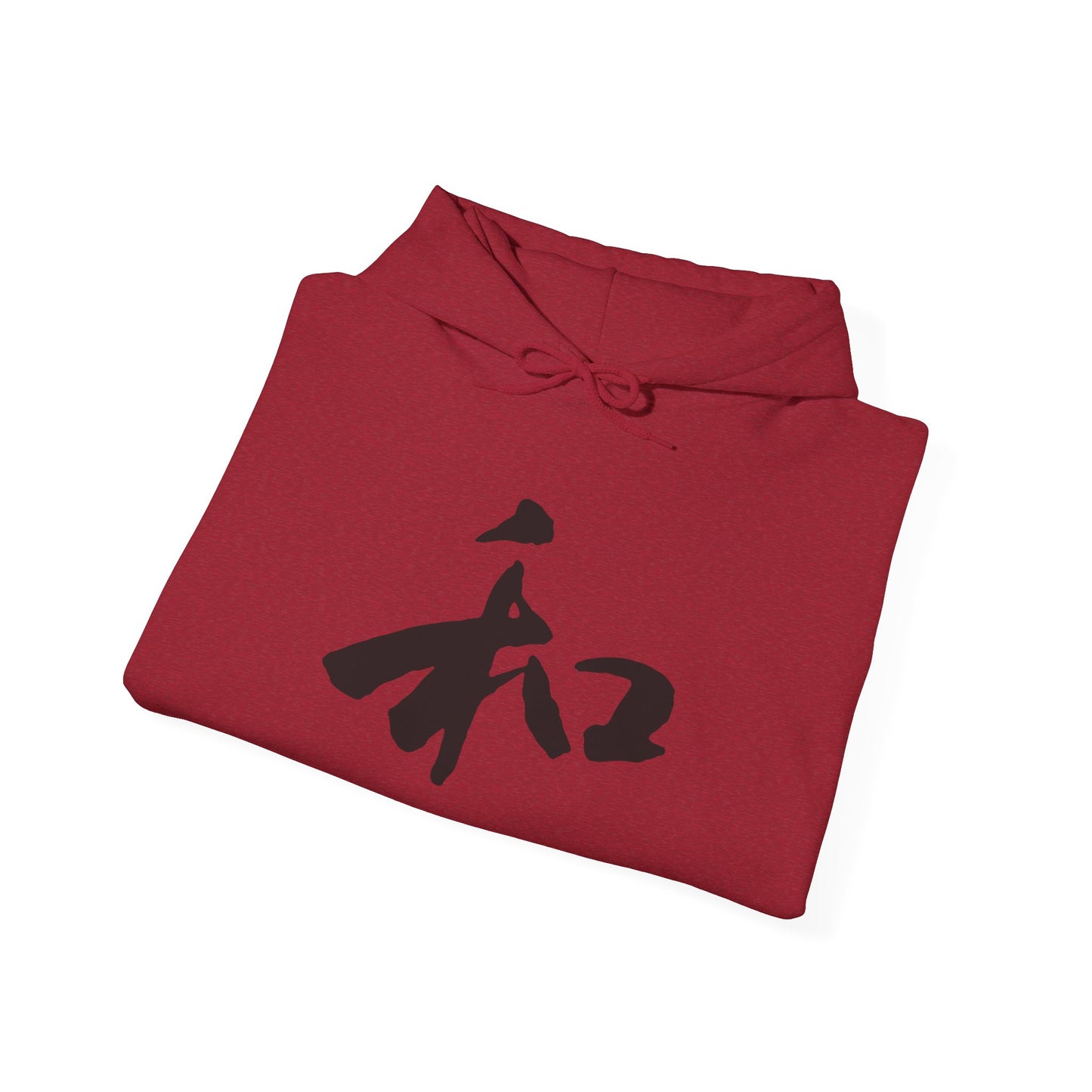 NekoPunch Original Hoodie – "Harmony" (和) Japanese Calligraphy | Unisex Heavy Blend™