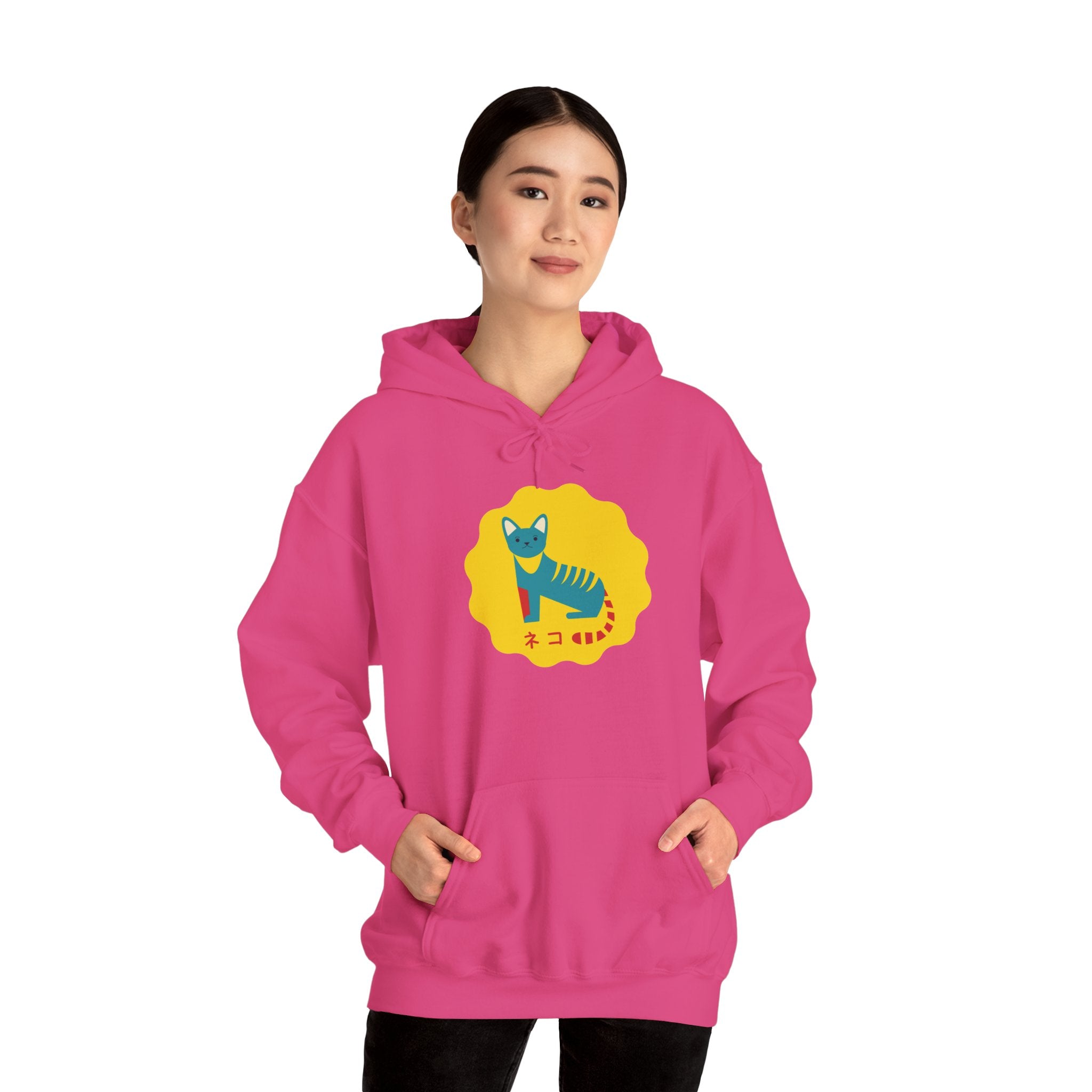 NekoPunch Original Hoodie – “Cat” (ネコ) | Unisex Heavy Blend™