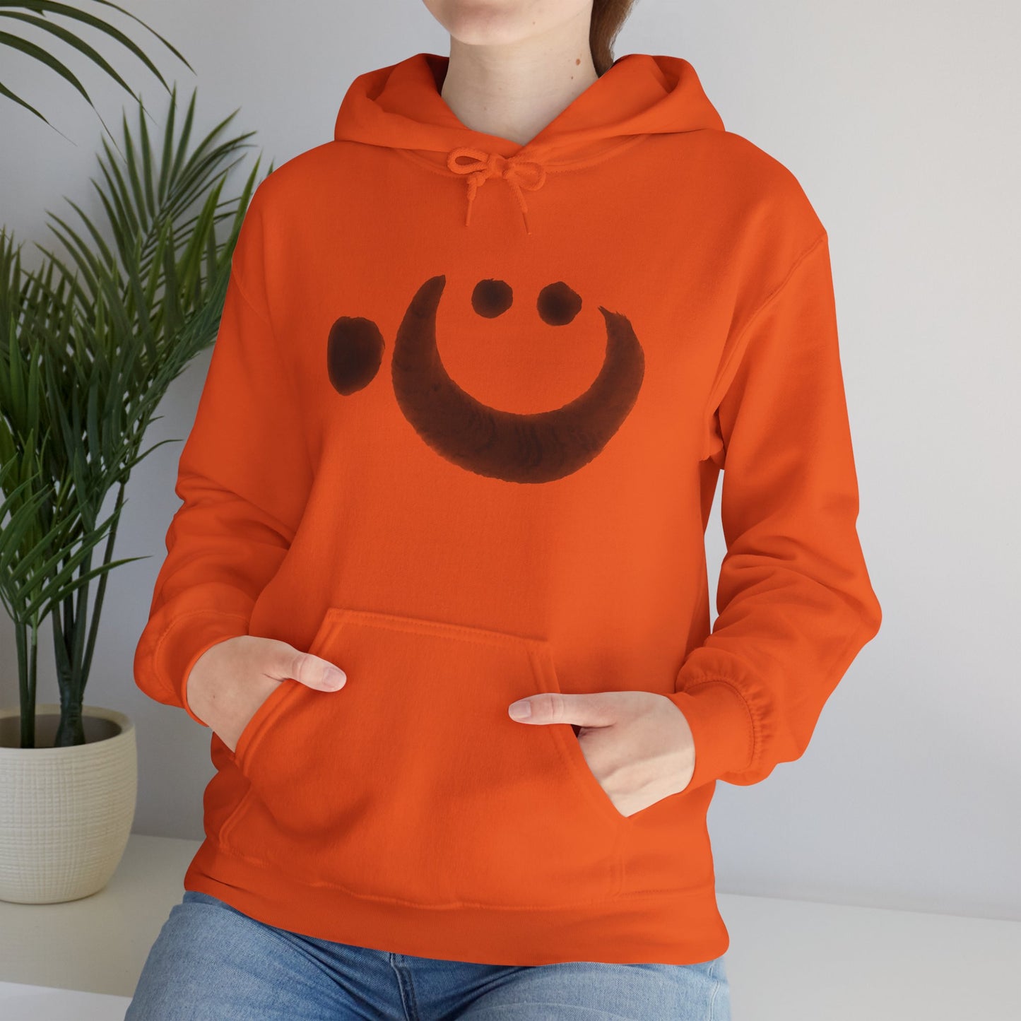 NekoPunch Original Hoodie – “Heart” (心) Japanese Calligraphy | Unisex Heavy Blend™