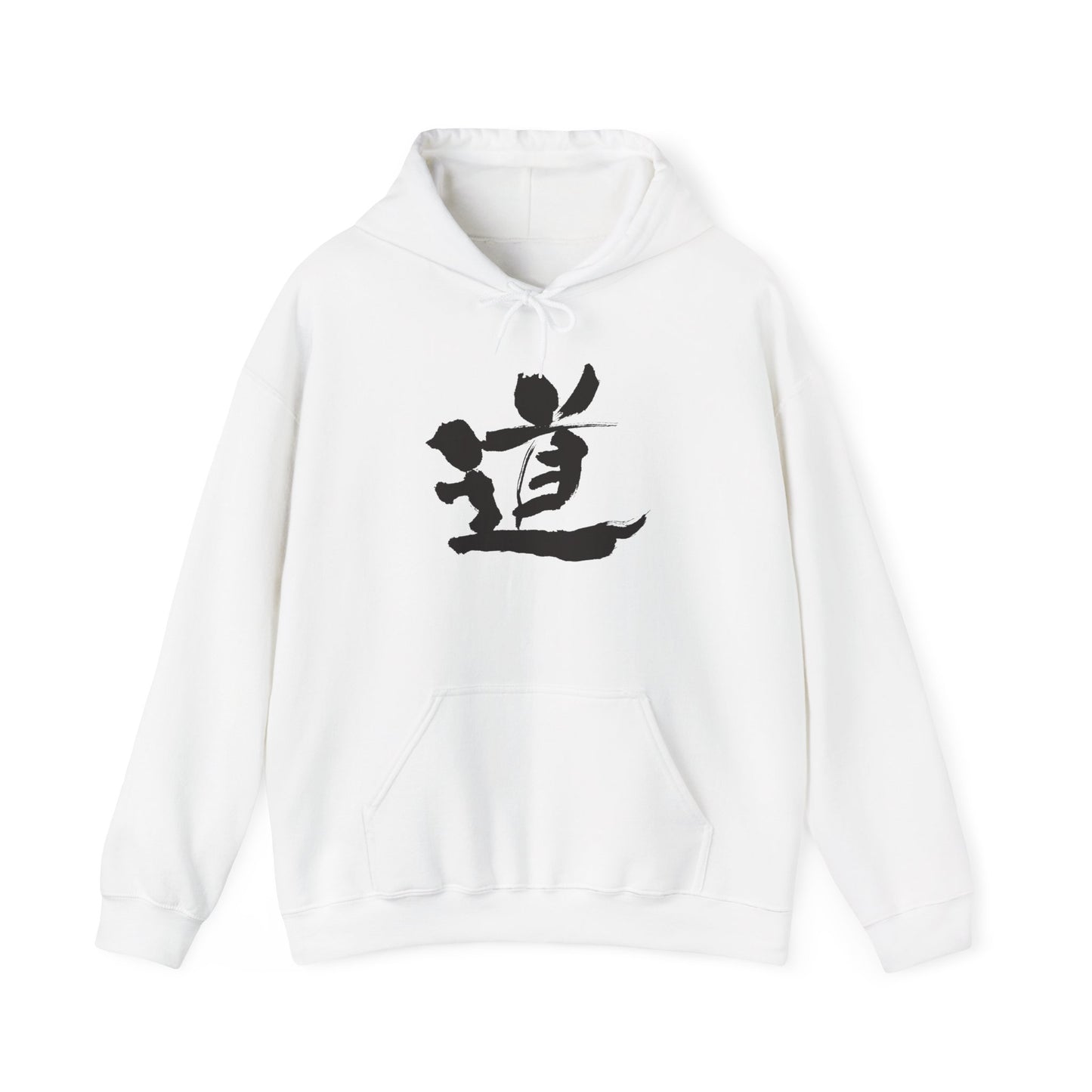 NekoPunch Original Hoodie – "Path" (道) Japanese Calligraphy | Unisex Heavy Blend™