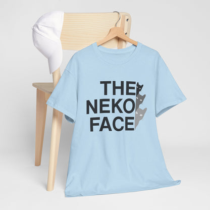 NekoPunch Original T-Shirt – “THE NEKO FACE” | Unisex Heavy Cotton Tee