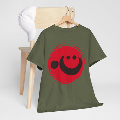 NekoPunch Original T-Shirt – "Heart" (心) Japanese Calligraphy | Unisex Heavy Cotton Tee
