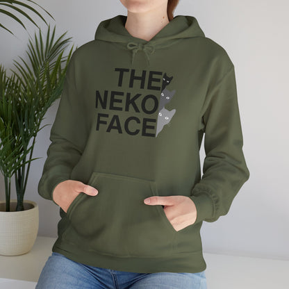NekoPunch Original Hoodie – "THE NEKO FACE" | Unisex Heavy Blend™