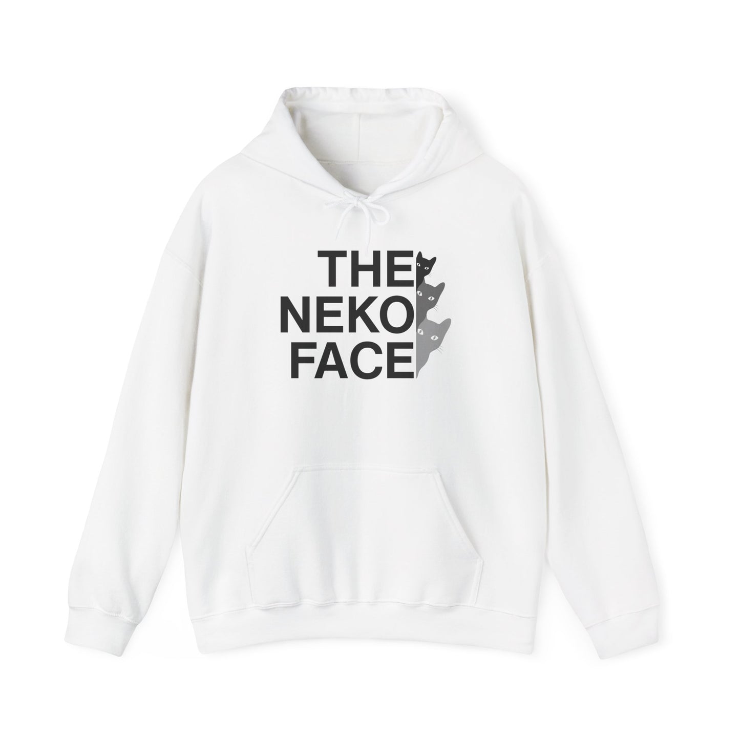 NekoPunch Original Hoodie – "THE NEKO FACE" | Unisex Heavy Blend™