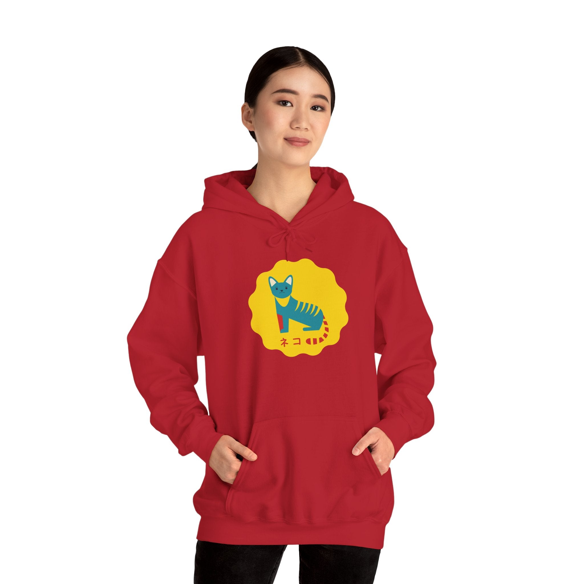 nekosu1tai  NekoPunch Original Hoodie – “Cat” (ネコ) | Unisex Heavy Blend™