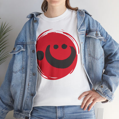 NekoPunch Original T-Shirt – "Heart" (心) Japanese Calligraphy | Unisex Heavy Cotton Tee