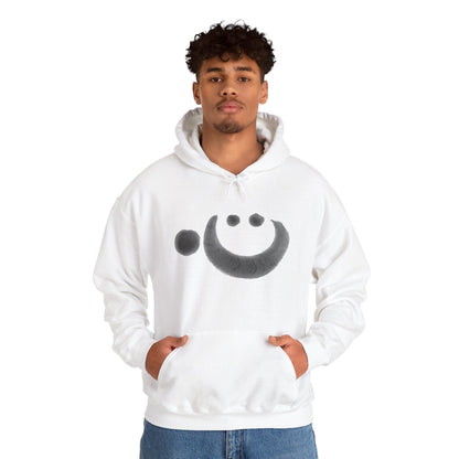 NekoPunch Original Hoodie – “Heart” (心) Japanese Calligraphy | Unisex Heavy Blend™