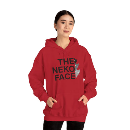 NekoPunch Original Hoodie – "THE NEKO FACE" | Unisex Heavy Blend™