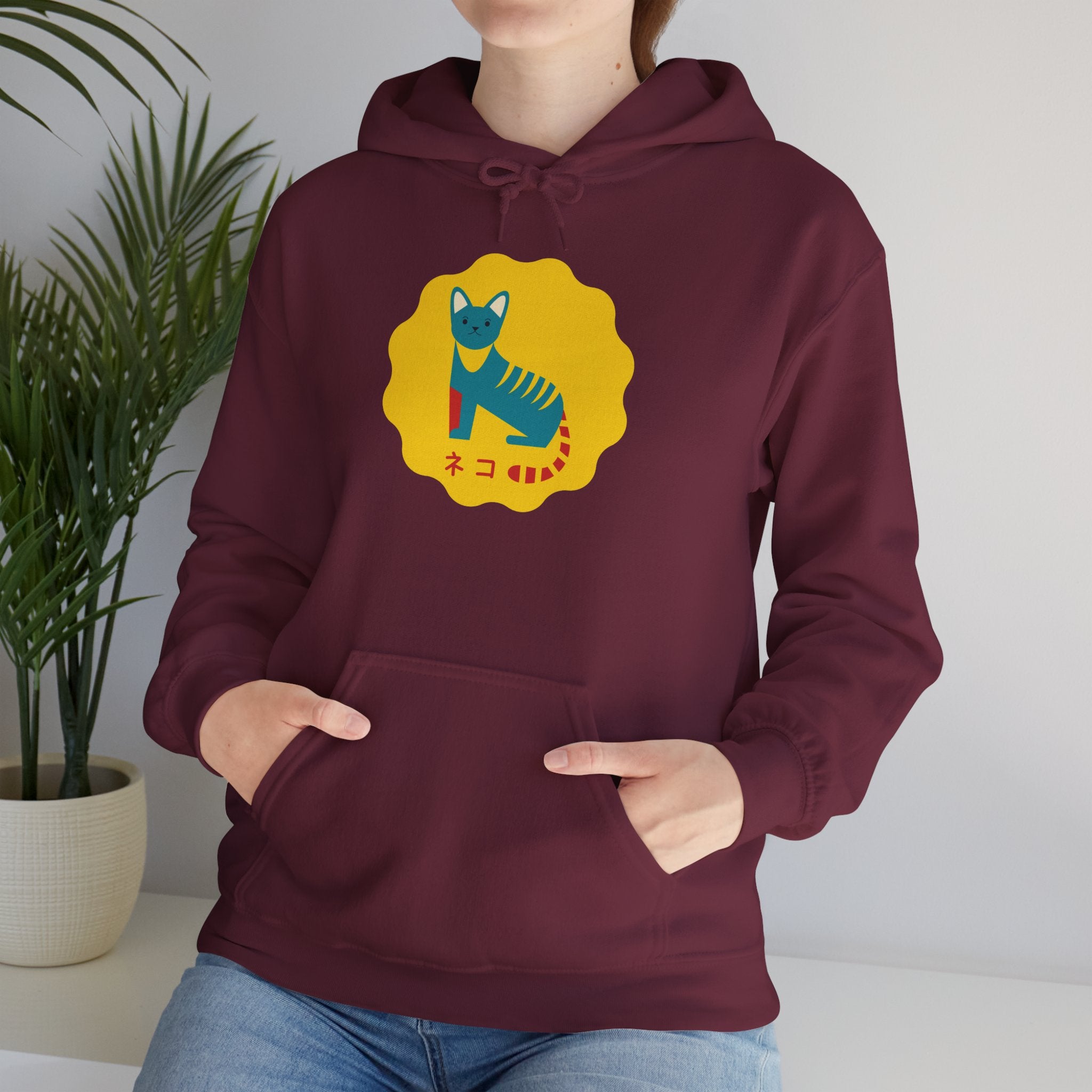 NekoPunch Original Hoodie – “Cat” (ネコ) | Unisex Heavy Blend™