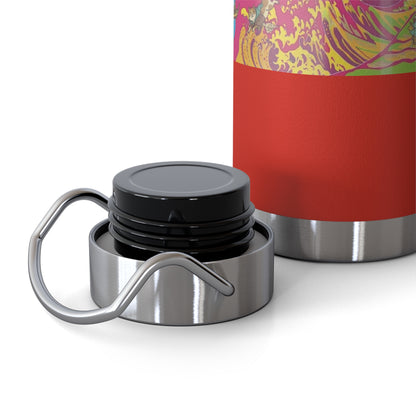 NekoPunch Original | 22oz Psychedelic Ocean Wave Copper Insulated Bottle