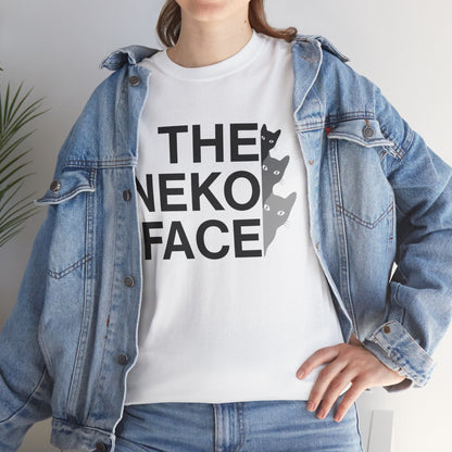NekoPunch Original T-Shirt – “THE NEKO FACE” | Unisex Heavy Cotton Tee