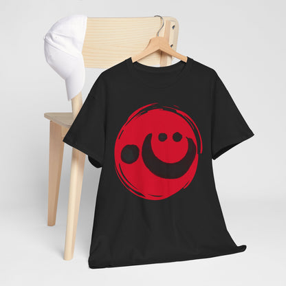 NekoPunch Original T-Shirt – "Heart" (心) Japanese Calligraphy | Unisex Heavy Cotton Tee