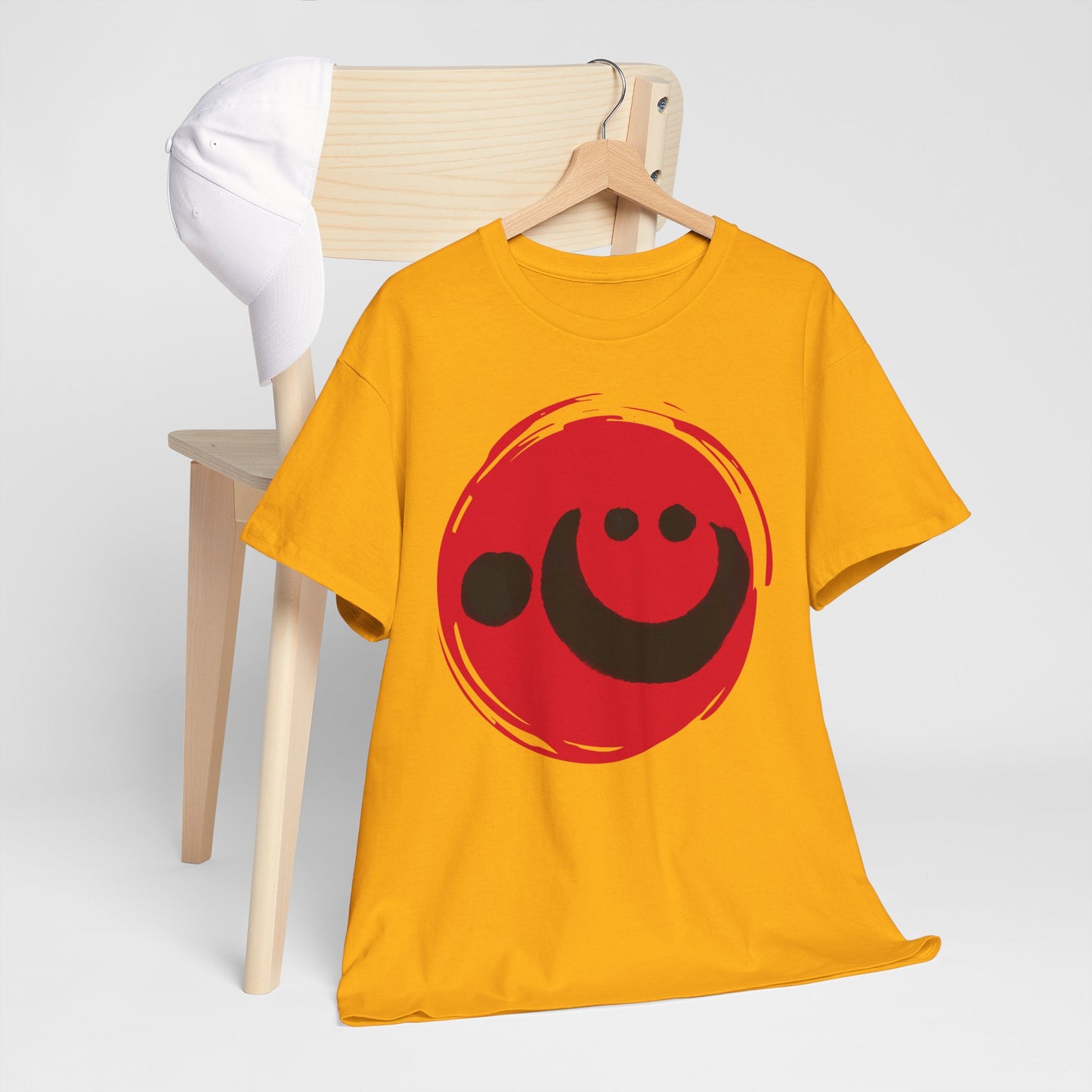 NekoPunch Original T-Shirt – "Heart" (心) Japanese Calligraphy | Unisex Heavy Cotton Tee
