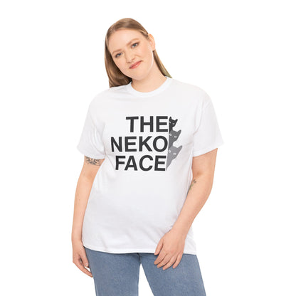 NekoPunch Original T-Shirt – “THE NEKO FACE” | Unisex Heavy Cotton Tee