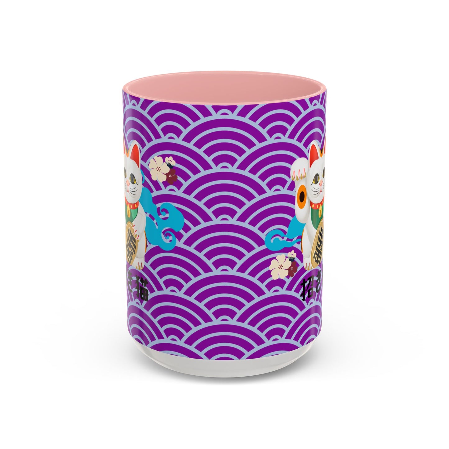 NekoPunch Original | 15oz Maneki Neko - Japanese Beckoning Cat Mug