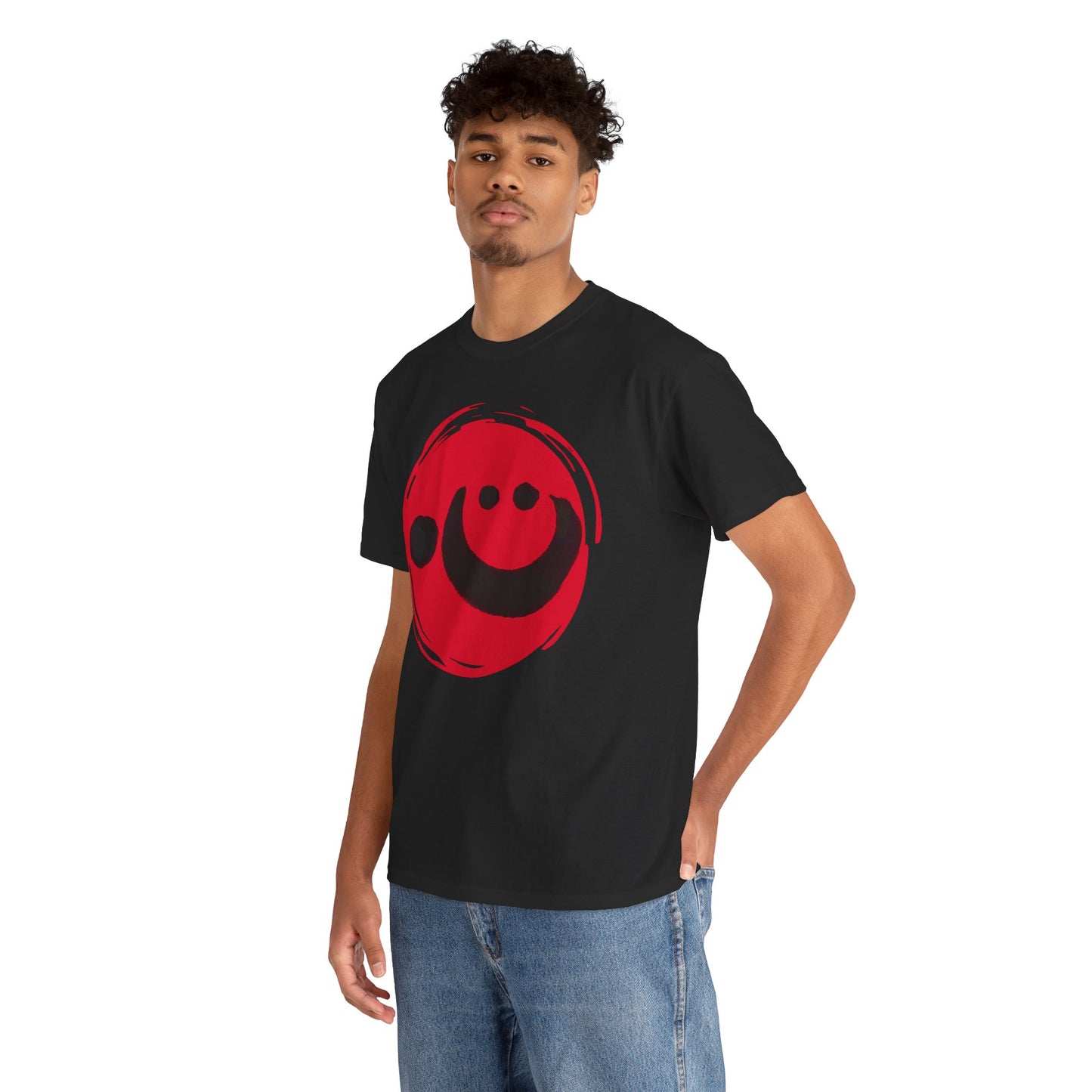 NekoPunch Original T-Shirt – "Heart" (心) Japanese Calligraphy | Unisex Heavy Cotton Tee