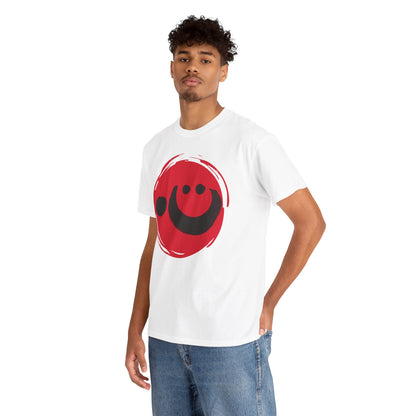 NekoPunch Original T-Shirt – "Heart" (心) Japanese Calligraphy | Unisex Heavy Cotton Tee