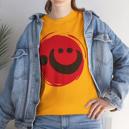 NekoPunch Original T-Shirt – "Heart" (心) Japanese Calligraphy | Unisex Heavy Cotton Tee