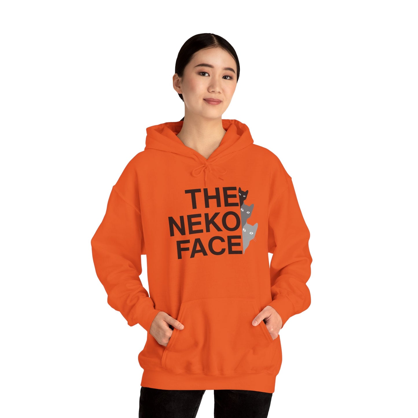 NekoPunch Original Hoodie – "THE NEKO FACE" | Unisex Heavy Blend™