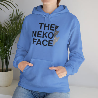NekoPunch Original Hoodie – "THE NEKO FACE" | Unisex Heavy Blend™