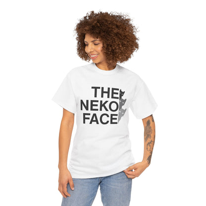 NekoPunch Original T-Shirt – “THE NEKO FACE” | Unisex Heavy Cotton Tee