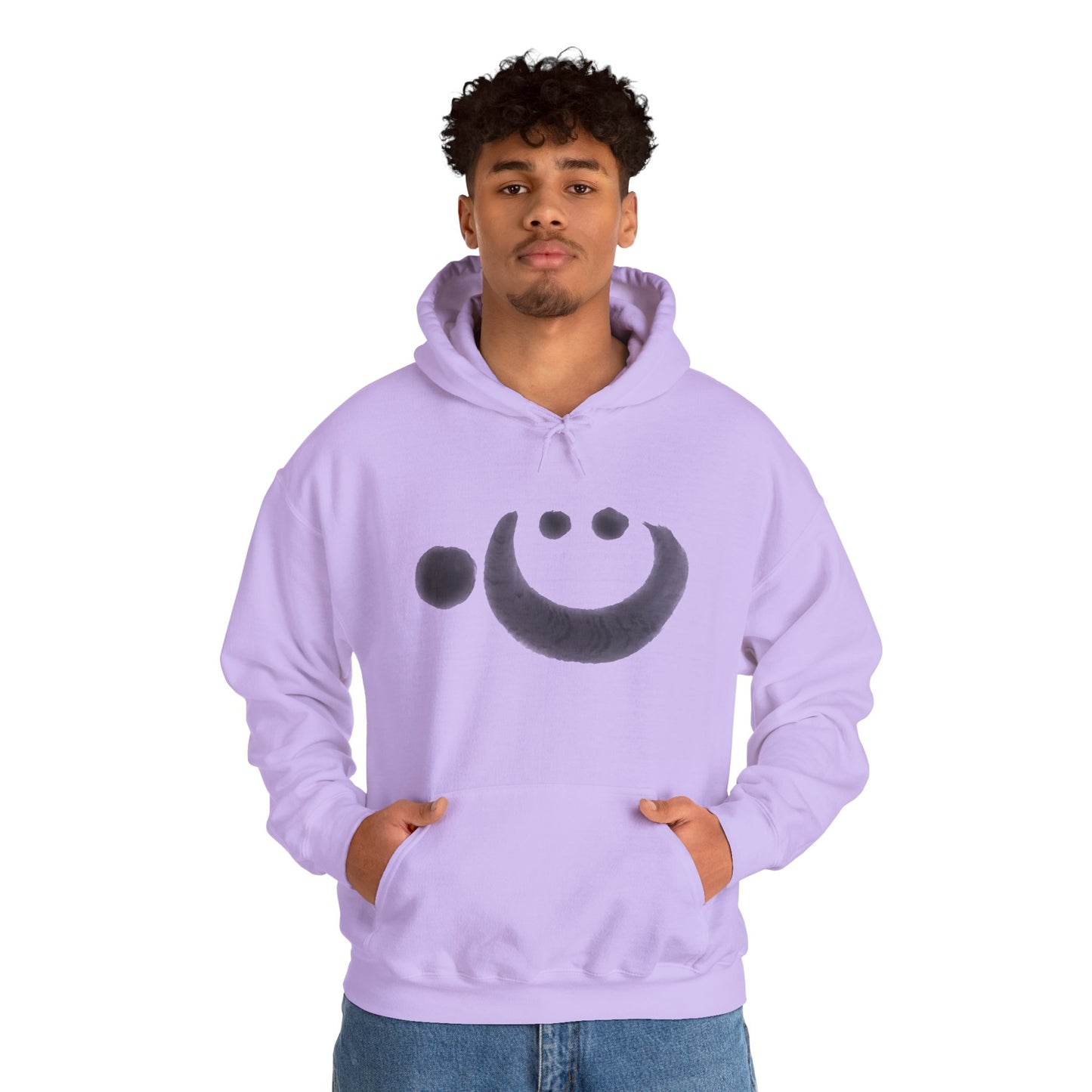 NekoPunch Original Hoodie – “Heart” (心) Japanese Calligraphy | Unisex Heavy Blend™