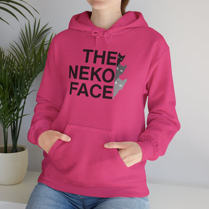 NekoPunch Original Hoodie – "THE NEKO FACE" | Unisex Heavy Blend™