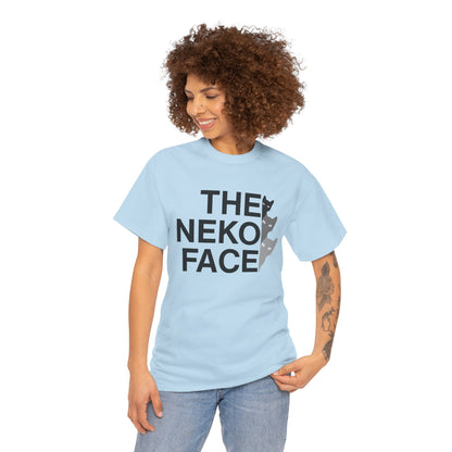 NekoPunch Original T-Shirt – “THE NEKO FACE” | Unisex Heavy Cotton Tee